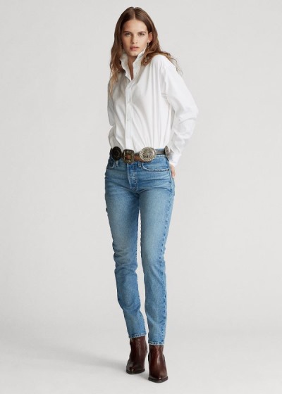 Women's Polo Ralph Lauren Callen High-Rise Slim Jeans | 780456WGM